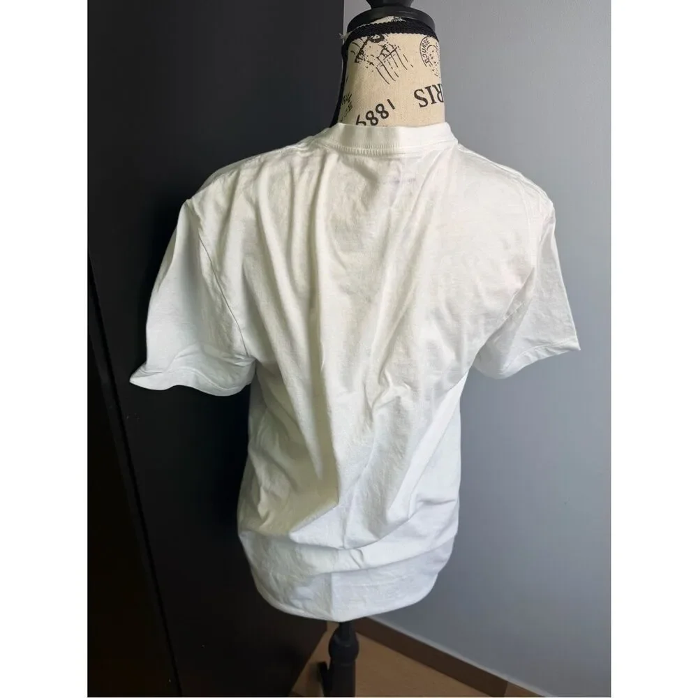 Men's J. CREW Broken-In V Neck Short Sleeve Tee Top Cotton Solid Size S